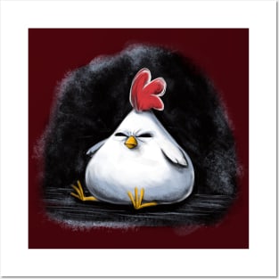 Angry Chicken Posters and Art